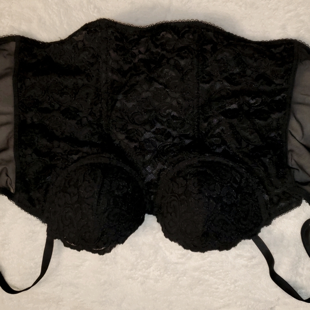 Floral Lace Bustier 38C